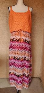 Faded Glory Maxi Dress Size 16 - 18